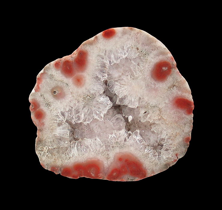 Quartz geode, Kenfig Sands, Porthcawl, Bridgend, Wales, UK